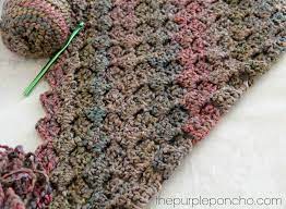 Crochet Corner To Corner Throw With Rope Edging Free Patterns The Purple Poncho Crochet Corner Crochet Projects Crochet Patterns