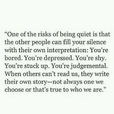 It S Called Observing Quit Judging Quiet Quotes Words Me Quotes
