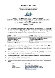 See more of jabatan pengairan dan saliran daerah perak tengah on facebook. Jps Perak Notis Kerja Kerja Undi Jabatan Pengairan Dan Facebook
