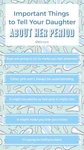 Everything I Don T Want To Tell My Daughter About Her Period To My Daughter To Tell Period Hacks