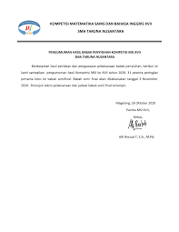 Maybe you would like to learn more about one of these? Pengumuman Hasil Babak Penyisihan Sma Taruna Nusantara Facebook