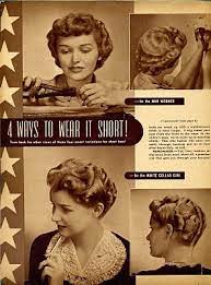 Beauty Is A Thing Of The Past 1940 S Vintage Hairstyles 1940s Hairstyles Hair Styles