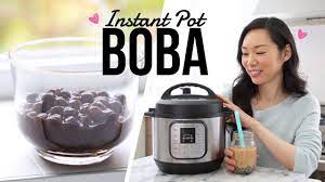 Instant Pot Boba 15 Minute How To Cook Boba Tapioca Pearls Youtube Boba Tapioca Pearls Instant Pot Boba Tea Recipe