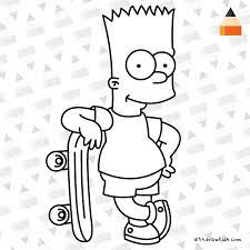 How To Draw The Simpsons Characters | Simpsons Coloring