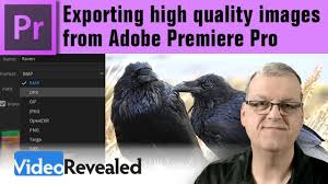 An understanding of premiere pro's export function is one of the core skills; Exporting High Quality Images From Premiere Pro Youtube