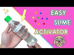 How To Make Slime Activator Very Easy Youtube How To Make Slime Slime Diy Slime Recipe