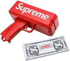 Ebay verkaufe hier eine supreme money gun. Negocio Supreme Money Gun Cash Firing Money Guns Money Gun Supreme Money Gun Cash Firing Money Guns Shop For Negocio Products In India Flipkart Com