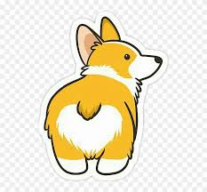 Find Hd Stickers Tumblr Cute Dog Yellow Yellowdog Png Yellow Stickers Corgi Transparent Png To Search And Cute Stickers Tumblr Stickers Aesthetic Stickers