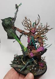 Most recent paintjob (and conversion) for a sylvaneth army I had the  opportunity to work