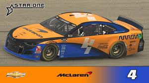 Most of those car numbers have run most people who watched at least one nascar race during the 80s and/or early 90s will recognize the number 2 in a heartbeat. Nascar Cup Chevy Zl1 Mclaren 2020 F1 Livery Custom Number By Nicholas Orth Trading Paints