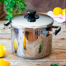 Olla de acero inoxidable