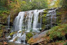 The great smoky mountains railroad begins in dillsboro and follows the murphy branch, constructed in the 1880s. Shoal Creek Falls Murphy Nc Bild Von Murphy North Carolina Mountains Tripadvisor