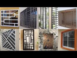 These come in various materials like plastic it gets a positive tick on almost all qualities of a good window grill design. Video Latest Grill Designs