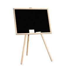 Poţi transforma simplu şi rapid camera copilului! Tabla Cu Creta Pentru Copii 65x48 Cm Rama Lemn Suport 3 Picioare