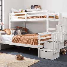 A bunk bed is a type of bed in which one bed frame is stacked on top of another, allowing two or more beds to occupy the floor space usually required by just one. Freddie Triple Bunk Bed Noa Nani