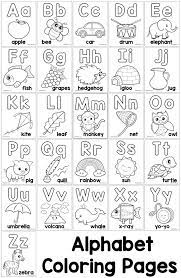 Apple coloring page print the pdf: Alphabet Coloring Pages Easy Peasy Learners