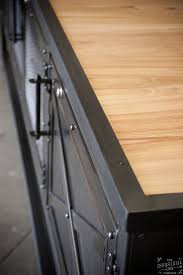 Kitchen island ideas and designs are in high demand these days, which is why we decided to put together this gallery to help you decide what style, size, and theme is best for your home. Custom Industrial Kitchen Island Reclaimed Wood Steel Real Industrial Edge Furniture Custom Industrial Vintage Handmade
