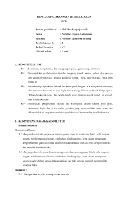 2 x @ 35 menit (1 x pertemuan ) kompetensi materi dasar pembelajaran memberika n contoh peraturan. Contoh Silabus Dan Rpp Kelas Rangkap Download File Guru