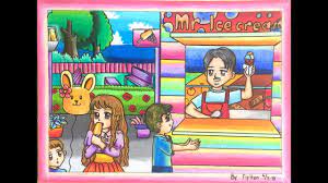 Here presented 52+ attack on titan drawing images for free to download, print or share. Cara Gradasi Warna Ep 99 Tema Gambar Membeli Ice Cream Youtube