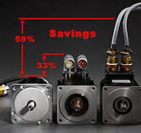 BLDC & AC servo motors w/ encoders, NEMA 23 & 34
