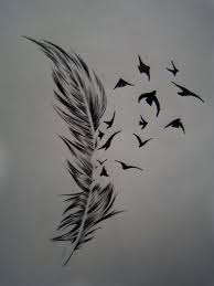 Birds Of A Feather 2019 Tattoo Feather Mandala Birds 43 Ideas For 2019 In 2020 Feather With Birds Tattoo Feather Tattoos Black Bird Tattoo