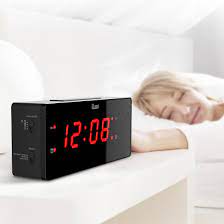 An automatic device that serves to arouse or warn of danger:countablethe smoke alarm went off at 4 a.m. Timeshaker 120 Decibel Vibration Alarm Clock 24h Delivery Getdigital