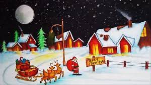 Are you looking for the best christmas scene drawing ideas for your personal blogs, projects or designs, then clipartmag is the place just for you. Christmas Drawings How To Draw A Christmas Scene With Santa Claus Christmas Festival Drawing Youtube