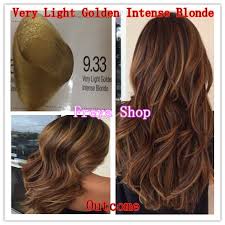 For bleached or light blondes, the trick here is to make your color last longer by using a toning treatment, says celebrity hairstylist lisa laudat, whose clients include the likes of rita ora and pink. Very Light Golden Intense Blonde Hair Color With Oxidant 9 33 Bremod Hair Color Lazada Ph