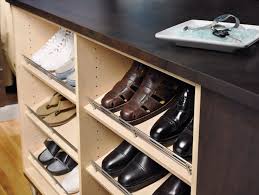 The shoe storage is 32 in. Slanted Shoe Shelves Traditional Closet Other By Closet Concepts Houzz
