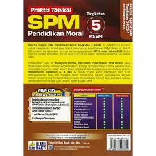 Aplikasi ini merupakan aplikasi augmented reality (ar) bagi buku teks pendidikan moral tingkatan 4 terbitan dewan bahasa dan pustaka. Buy St Praktis Topikal Spm Pendidikan Moral Tingkatan 5 Kssm 2021 Seetracker Malaysia