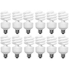 100 Watt Cfl Spiral 12 Pack Soft White 2700k Light Bulbs Bulb 2700k Spiral