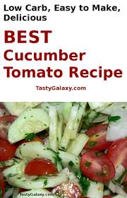 The Best Low Carb Cucumber Tomato Salad Recipe Healthy Recipes Tomato Recipes Cucumber Recipes Salad