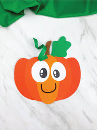 Let's get crafty with our kiddos! Pumpkin Craft For Preschoolers