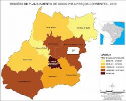 Along with distrito federal (federal district), where brazil's national capital, brasília, is situated. Mapa Da Regioes De Planejamento De Goias Download Scientific Diagram