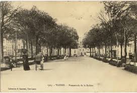 Vannes Promenade De La Rabine Fin Xixeme Vannes Lieux A Visiter Morbihan