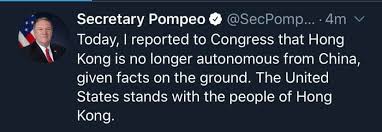 People may get headshot and killed. çªç™¼ ç¾Žåœ‹åœ‹å‹™å¿pompeo å¼µå´'é™½sunny Cheung Facebook