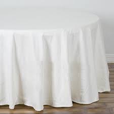 120 Ivory Round Chambury Casa 100 Cotton Tablecloth In 2020 Cotton Tablecloths Table Cloth Round Tablecloth