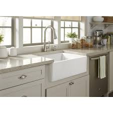 Sinkology Wilcox Ii Farmhouse Apron Front Fireclay 24 In Single Bowl Kitchen Sink In Crisp White Cheap Kitchen Remodel Single Bowl Kitchen Sink Kitchen Design