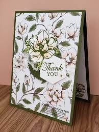 Magnolia Blooms And Magnolia Lane Dsp Card Cards Magnolia Bloom