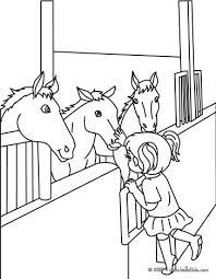 Farms are the backbone of our food supply and anything you put in your mouth you can bet it came from a farm. Horse Riding School Coloring Pages Horses In Stable Horse Coloring Pages Coloring Pages Horse Coloring