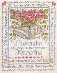 Free wedding cross stitch patterns. Cross Stitch Patterns Samplers