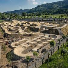 Plussizebmx This Is The Velosolutions Park In Switzerland And It Looks Like A Slice Of Heaven Psbmx Bmx Dirt Bike Track Mountain Bike Trails Jump Park