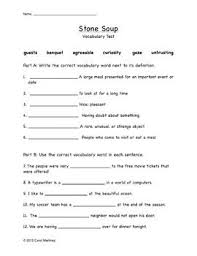 You will find different texts to practice reading, each reading is at a level of learning according to the levels of the. Stone Soup Story Booster Pack Stone Soup Vocabulary Words Third Grade Reading