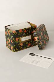 Grand Dame Recipe Tin Recipe Tin Tin Recipe Box Kitschy Kitchen