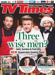 Maybe you would like to learn more about one of these? Tv Times Magazine 2020 12 08