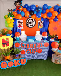 Dragon Ball Z Party In 2020 Goku Birthday Ball Birthday Parties Ball Birthday