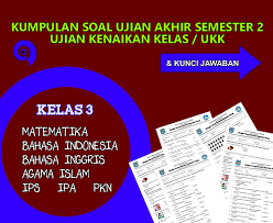 Inilah pembahasan soal dan jawaban latihan uas, ukk dan pat untuk siswa kelas 3 sd / mi materi bahasa inggris semester genap dilansir dari bimbelbrilian.com dan sejumlah sumber: Download Soal Ukk Kelas 3 Sd Mi 2016 Dan Kunci Jawaban Rief Awa Blog