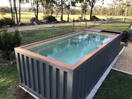 This Company Makes Pools Out Of Shipping Containers And They Install In Less Than A Day Shipping Container Pool Shipping Container Swimming Pool Container Pool