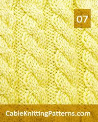 Tools of the trade (yarn & needles) 3. Cable Knitting 07 Free Pattern Knitted Using An Easy To Follow Pattern Of A Simple 6 Row Repeat Mult Cable Knitting Patterns Cable Knitting Cable Stitch Knit