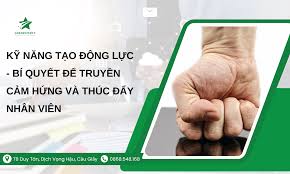 Kỹ năng tạo động lực - Bí quyết để truyền cảm hứng và thúc đẩy nhân viên -  GREENSTARCT